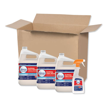 Febreze® Professional Sanitizing Fabric Refresher, Light Scent, 1 Gal Bottle, Ready To Use, 3-carton freeshipping - TVN Wholesale